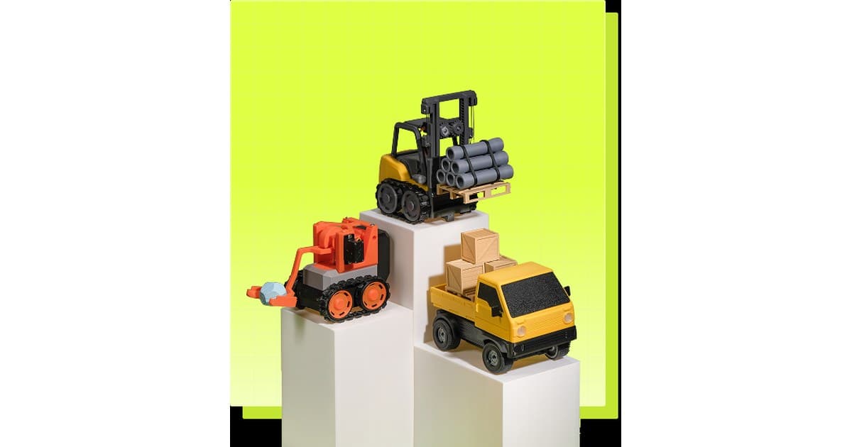 Projetos impressos em 3D que utilizam os módulos CyberBrick. Imagem de divulgação: MakerWorld.